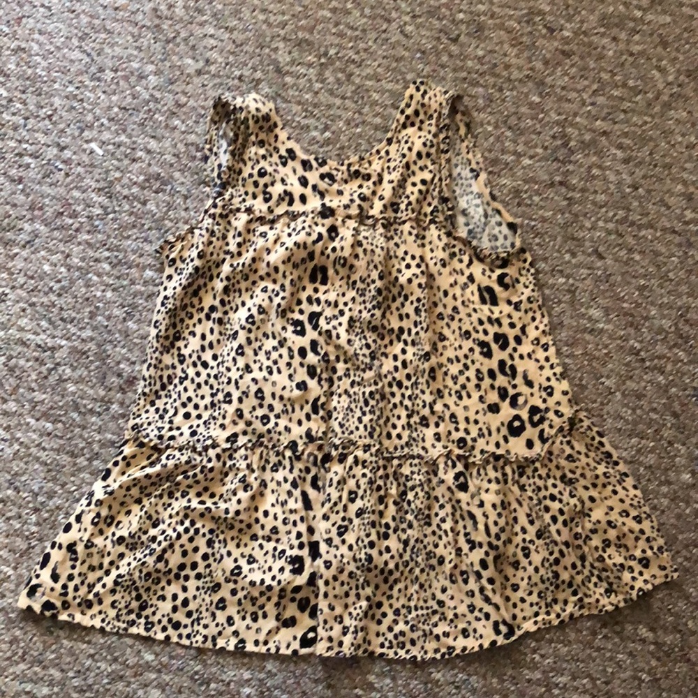 Leopard Ruffle Blouse - Picture 4 of 4